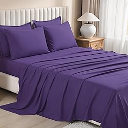 Litanika Comforter King Size Set Purple - 7 Pieces
