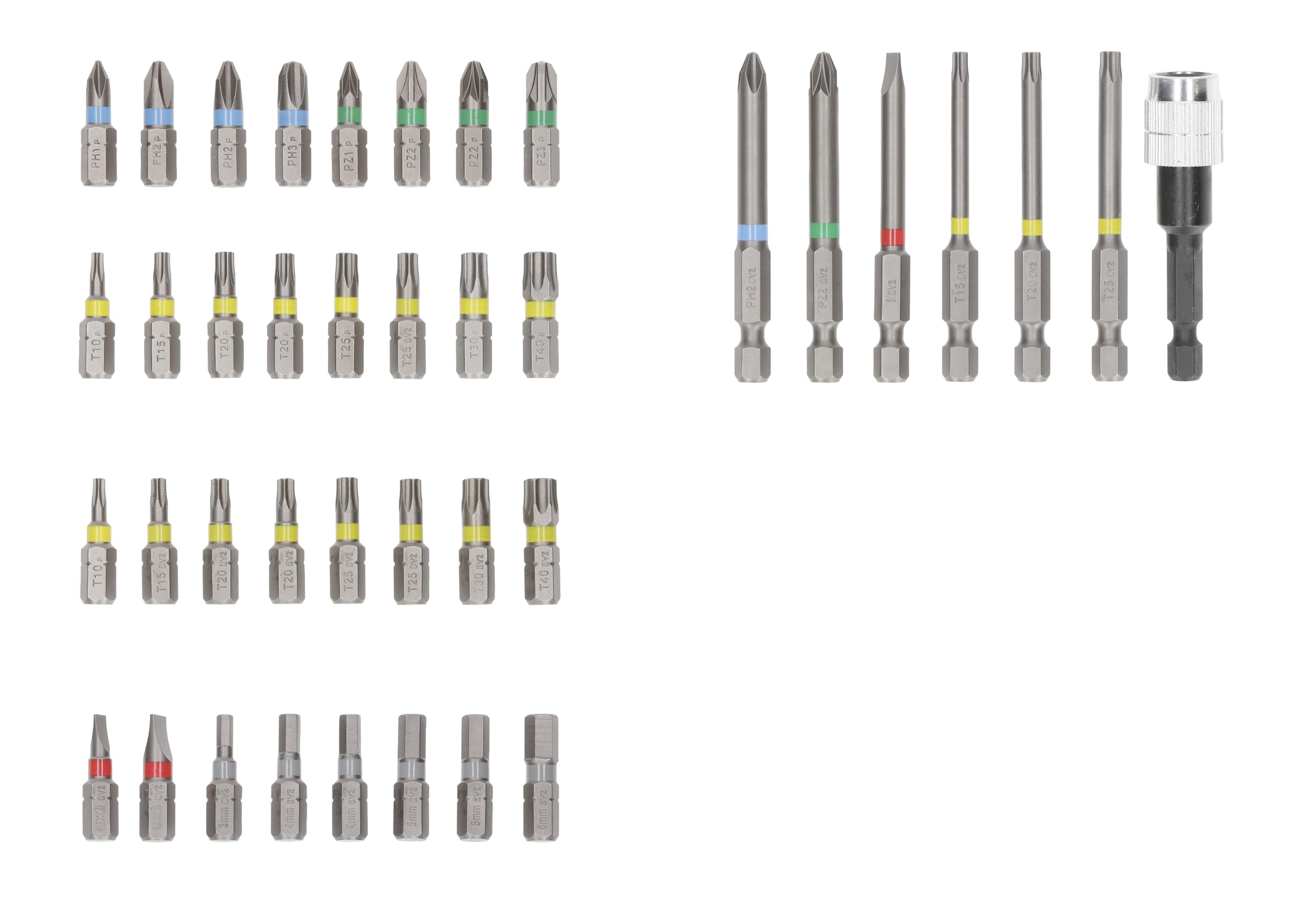 Bosch 40x Extrahartes Schrauberbit-Set, Amazon Exklusiv, 40-tlg. (197 x 110,5 mm, Professional Zubehör Schraubendreher, Bohrschrauber) 4