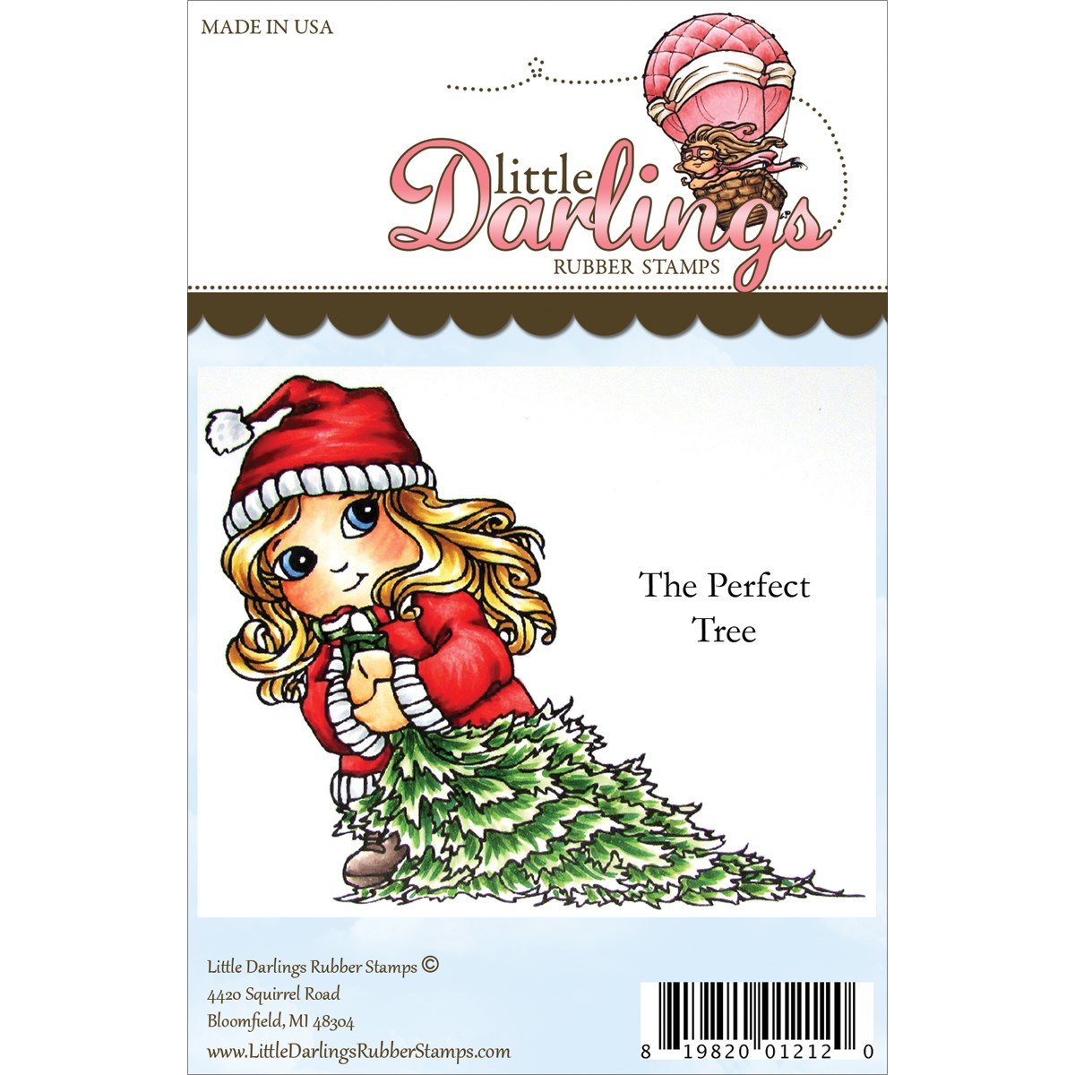 Stamps - Cutie Little Darlings Pies The Perfect Tree