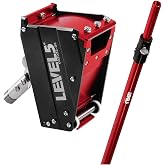 2-Inch Drywall Nail Spotter + Standard Handle - LEVEL5 | Pro-Grade | Finishing Drywall Gyprock Plasterboard Sheetrock | 4-554