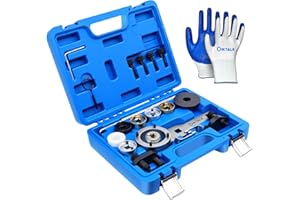 DikTalk Timing Tool Set Compatible with Audi/VW VAG 1.8 2.0 TSI/TFSI, 21 PCS Timing Tool Kit for VW/Audi 2008-2018 EA888 Engines (Gen1-Gen3)