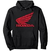 Honda Distressed Powersports Wing Pullover Hoodie