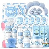 Milk Kids Skincare Sets for Girls 8-10 Birthday Christmas Gifts - Skincare for Girls 10-12 - Gifts for Teenage girls Skin Care for Kids Age 8-12,Skin Care for Teens 10-12,Skincare Set for kids 8-9