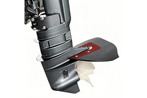 NorthBoat FO2002 Outboard Hydrofoil Stabilizer for Stern Drives and Outboard Motors fits 8 HP - 40 HP Engines