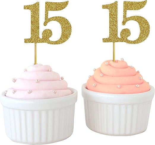 Amazon Com Darling Souvenir Quinceanera 15th Birthday Cupcake
