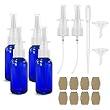 GIVAMEIHF Nasal Spray Bottle Spray Glass Bottles