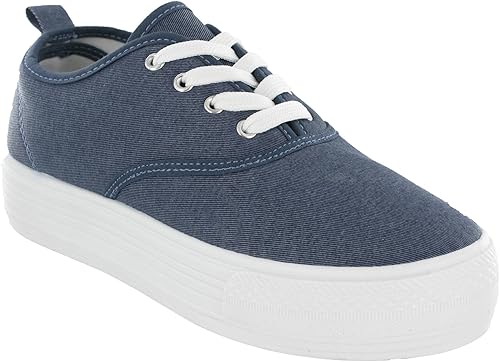 platform canvas shoes