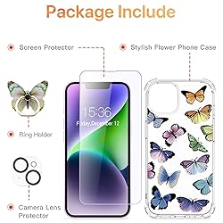 ROSEPARROT Designed for iPhone 14 Case with