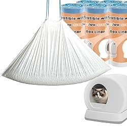 120 Count Litter Bags Compatible with