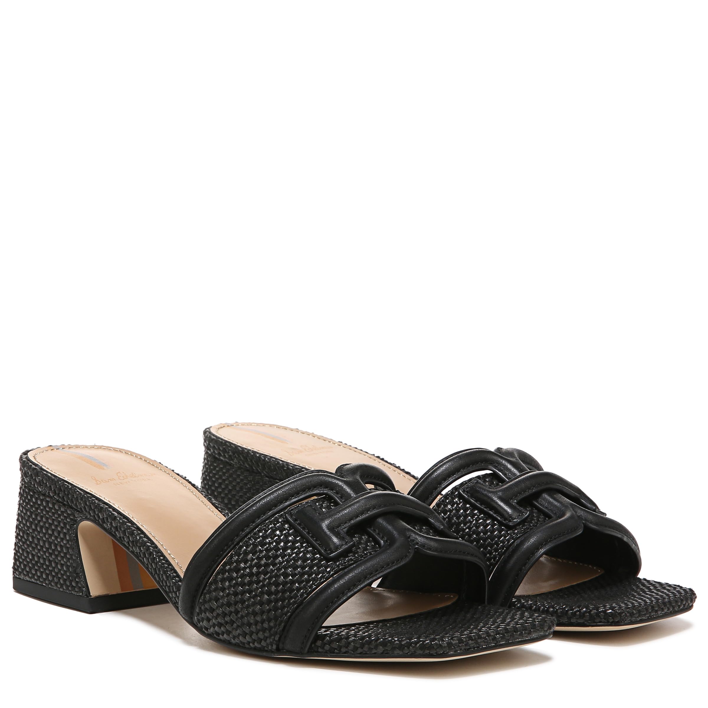 Photo 1 of SEE NOTES//Sam Edelman Women's Waylon Heeled Sandal Black 9.5 Medium