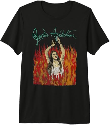 Amazon.com: Jane's Addiction El Ritual De Lo Habitual 1989 T-Shirt