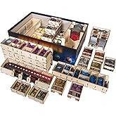 The Broken Token Wooden Game Organizer Compatible with Twilight Imperium 4th Edition &ndash; 17 Faction Trays