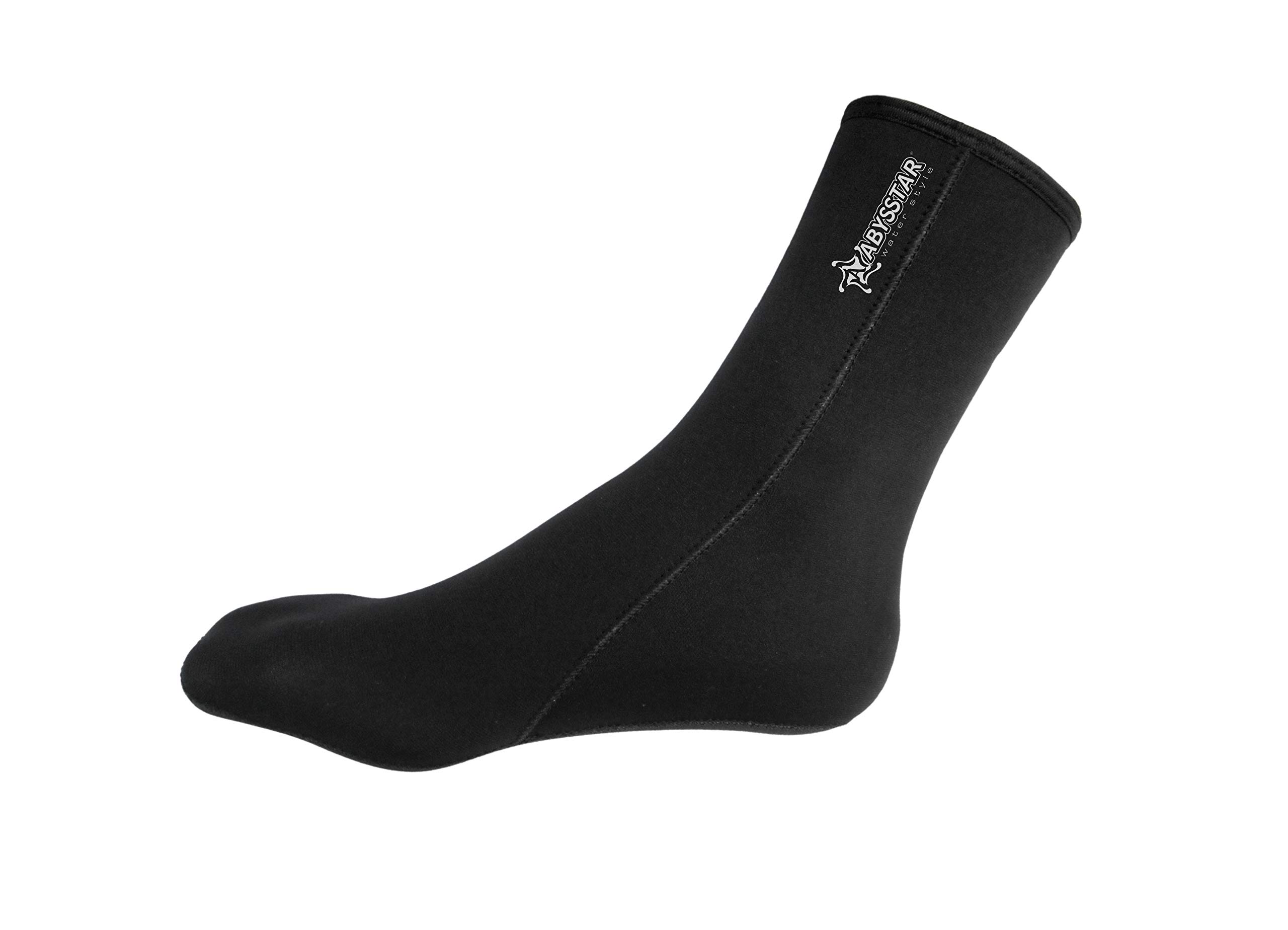 Abysstar 60255 Unisex Adult Socks Black, XXL