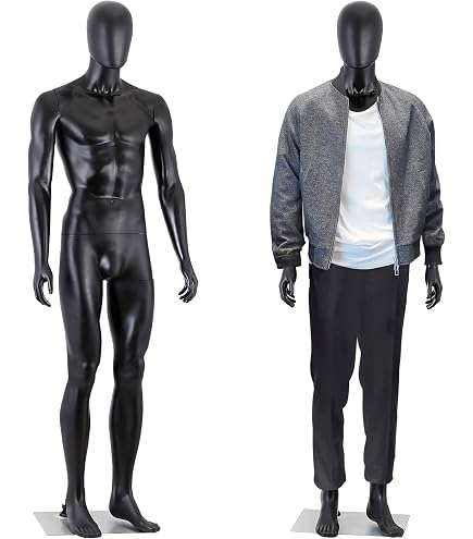Mannequin Gonflable Portable – Homme Taille Réelle 168 Cm – En PVC, Pour Vitrines, Salons, Expositions – Facile à Gonfler Et Ranger