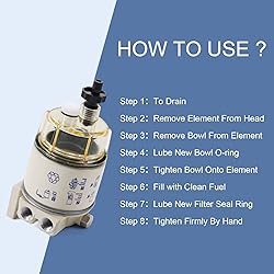 CARMOCAR Marine Fuel Water Separator/Diesel Fuel