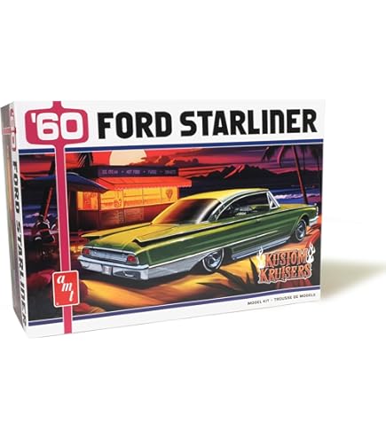 Amazon.com: AMT AMT1098 1966 Mercury Hardtop Model Kit