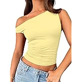ForeFair Womens Off Shoulder Tops Sleeveless Going Out Crop Tank Tops Slim Fitted Shirts Summer Outfits Y2K Cute Tops