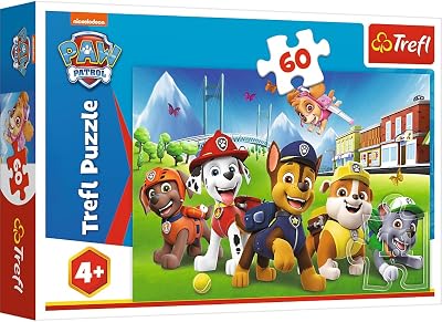 , Puzzle, Paw Patrol, En el Claro, de 60 Piezas, para niños a Partir de 4 años