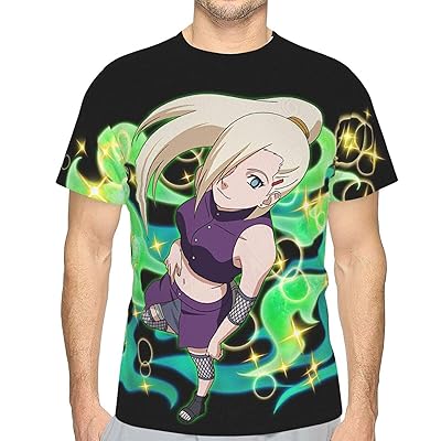 FXNOW Mens Anime Shirt Ino Yamanaka N-A-RUT O Short Costa Rica Ubuy