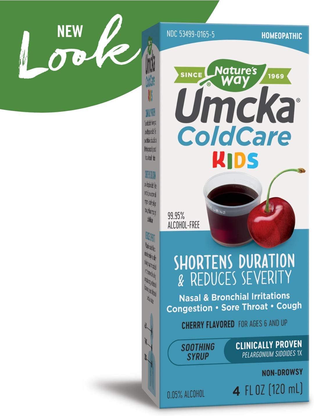 Amazon Com Nature S Way Umcka Coldcare Kids Cherry Syrup For Cough Congestion Sore Throat Clinically Proven 4 Fl Ounce Packaging May Vary Health Personal Care