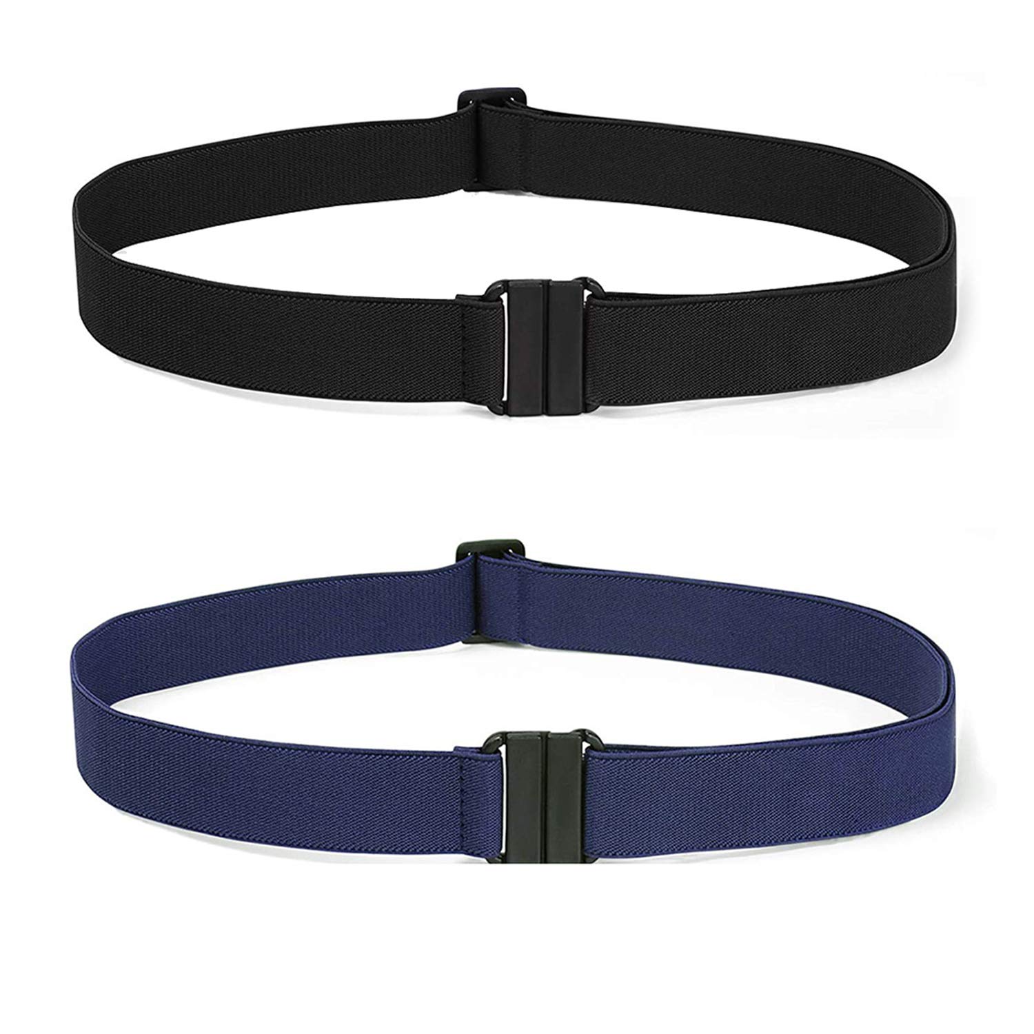SUOSDEY Invisible Elastic Stretch Belt for Women Ladies Adjustable Crop Tuck Band for Shirt Jeans Dress