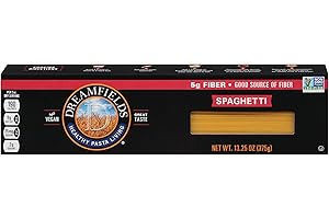 Dreamfields Healthy Pasta Living Spaghetti, 13.25-Ounce Boxes (Pack of 10)
