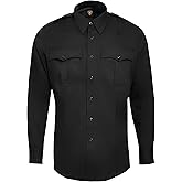 Flying Cross Core Flex Class A Men’s Long Sleeve Shirt - Freedom Collar, Hidden MAP Pocket, and Mesh Panels for Breathability