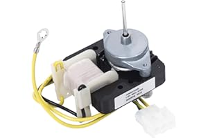 BLUESTARS WR60X10220 Refrigerator Condenser Fan Motor Replacement - Compatible with GE Hotpoint Refrigerators - Replaces PS1766247 AP4298602 WR60X10171 WR60X10133 1257132 AH1766247 EA1766247 WR60X10192
