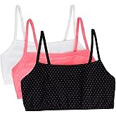 Fruit of The Loom Womens Spaghetti Strap Cotton Sports Bra - All-Day Comfort & Easy Movement