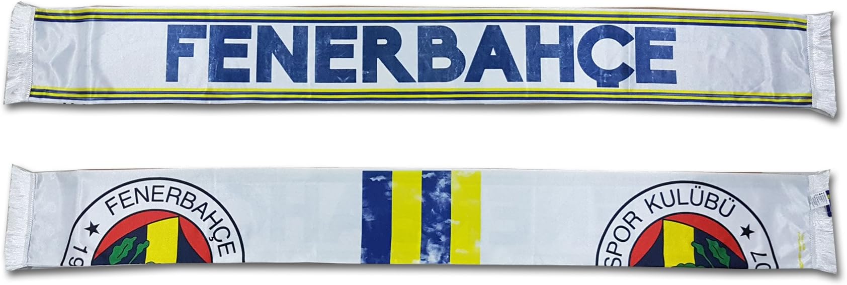 Fenerbahce Istanbul Remote Control 1907 Fan Scarf Kit 150 cm/Fenerbahçe Istanbul Spor Klübü Atki – Ida Sal/Original Licensed Product