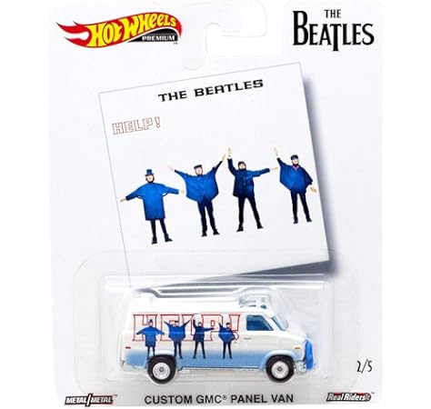 beatles hot wheel cars