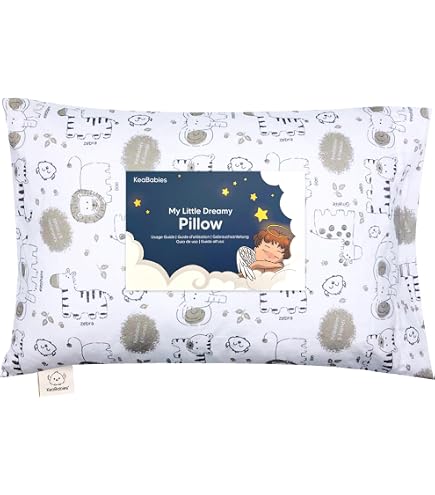 Lot De 2 Oreillers Enfant Utopia Bedding - 33x45 Cm, Tissu Coton Respirant