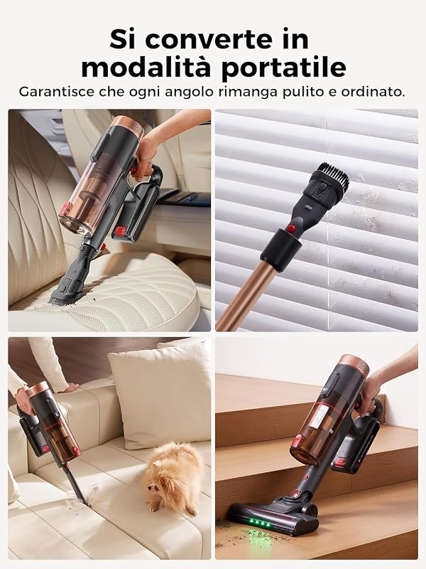 P11 Ultra Aspirapolvere senza fili Potente 50Min/500W/50KPA