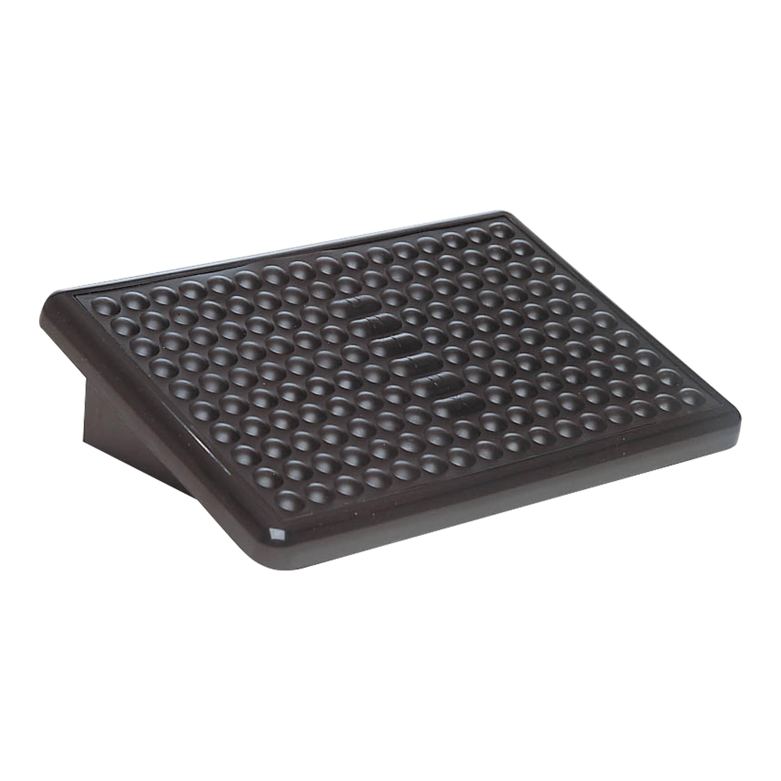 Unilux Comfort Footrest Massage Effect 45 x 12 x 30 cm Black