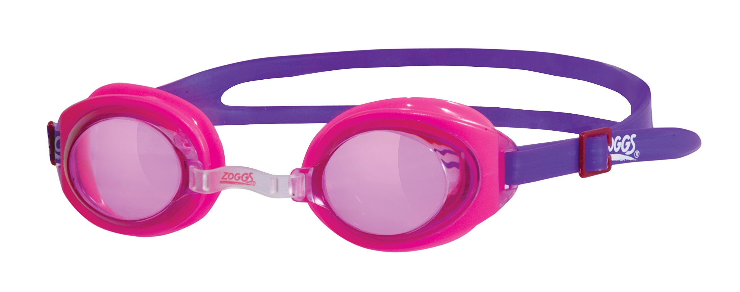 Zoggs Juniors Ripper Swimming Goggles Pink with UV Protection and 180 Degree Vision - Pink