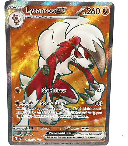 pokemon lycanroc gx card Lycanroc GX - SM14 main image 1