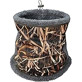 LOOGU Fleece Neck Gaiter,Windproof Warm Durable Non-Binding Cold Weather Outdoor High Pile Fleece Hunting Neck Scarf