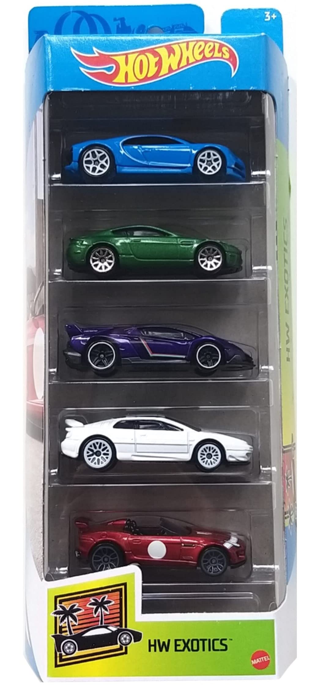 Hotwheels 5 Car Pack (Styles Vary)