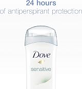 Dove Antiperspirant Deodorant Sensitive Skin 2.6 Ounce view 3