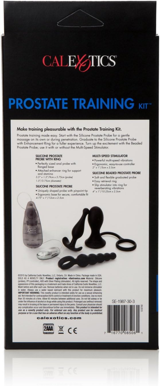 His Prostate Training Kit contains a sturdy selection of different shaped probes - Image 5