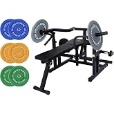 Major Fitness Drone P1 Bench Press Rack with Independent Arms &ndash; Adjustable Flat &amp; Incline Bench Press for Chest &amp; AB Workouts &ndash; Perfect Home Gym Equipment
