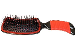 Partrade Trading Corporation Curved Mane and Tail Brush Red