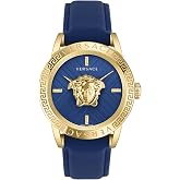 Versace V-Code Collection Luxury Mens Watch Timepiece