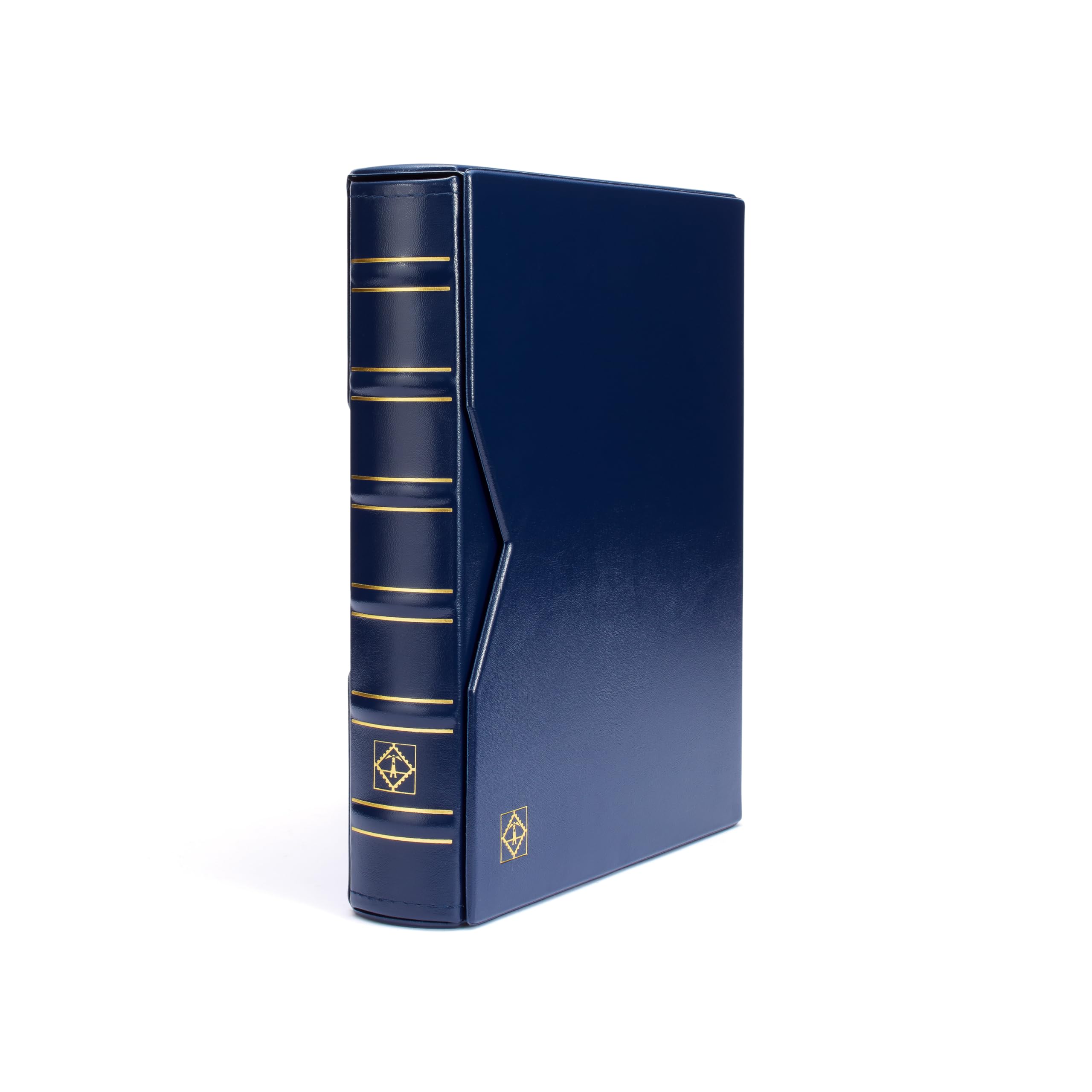 Leuchtturm 328848 Banknote Album Vario Classic ring binder for customisation, incl. protective case - blue