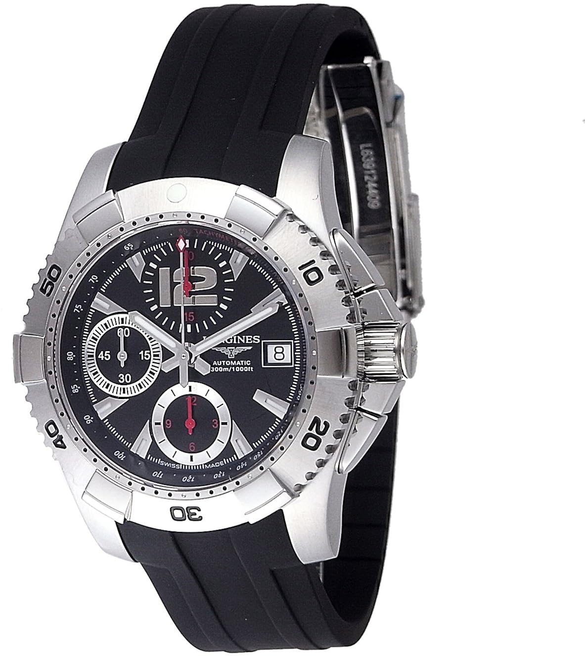 Longines HydroConquest Automatic Chronograph Steel Mens Watch L3 651 4 longines-hydroconquest-automatic-chronograph-steel-mens-watch-l3-651-4