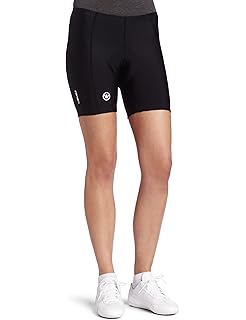 canari women's gel liner cycling shorts