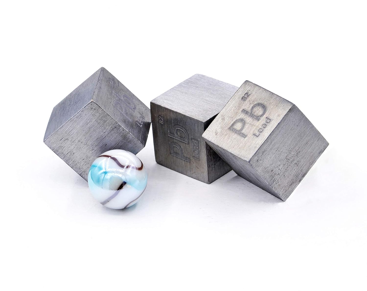 1 Inch 25.4mm Lead Metal Density Cube 99.95 Pure