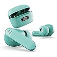 boAt Airdopes 121 PRO TWS Earbuds Signature Sound, Quad Mic ENx™, Low Latency Mode for Gaming, 50H Playtime, IWP™, IPX4, Battery Indicator Screen (Mint Cascade)