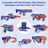AMOSTING 100PCS Refill Foam Darts for Nerf N-Strike Elite 2.0 Blasters Blue view 4