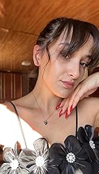 SmileBelle Heart Necklace Abalone Shell Pendent